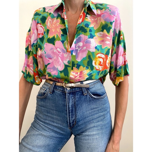 Vintage Tops - Vintage Melrose Blouse